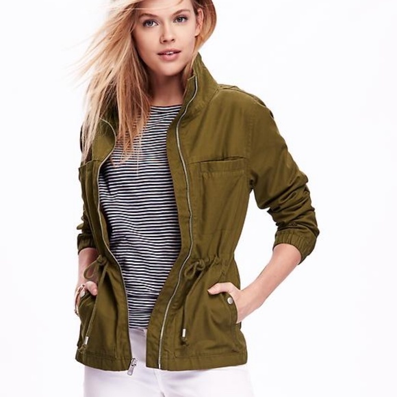 Old Navy Twill Field/Utility Jacket - Picture 1 of 4